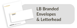LB Branded Envelopes & Letterhead